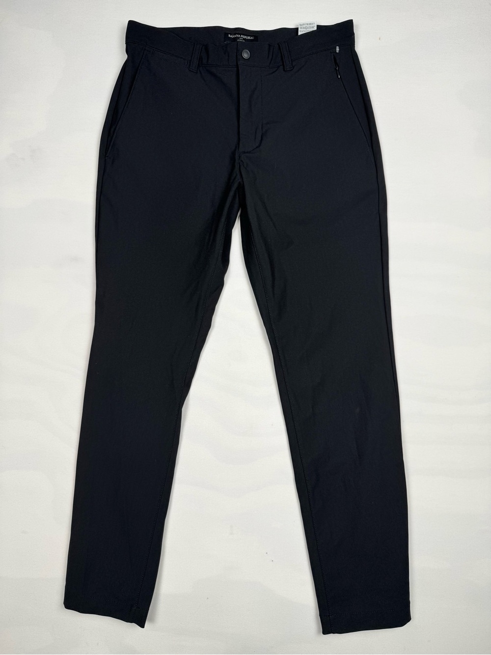 Banana Republic Aiden’s Fit Performance Trouser Black Men’s 30X30